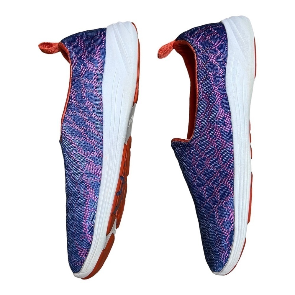 Vionic Hydra Slip On Sneaker Purple Orange mesh Size 9.5 - Picture 3 of 7